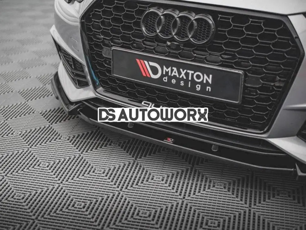 Maxton Design Front Splitter V.3 Audi S4 A4 S-line B9 15-19 Secondary image