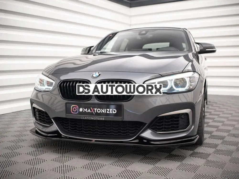 Maxton Design Front Splitter V.3 BMW 1-Series F20 F21 M-power Facelift Main image