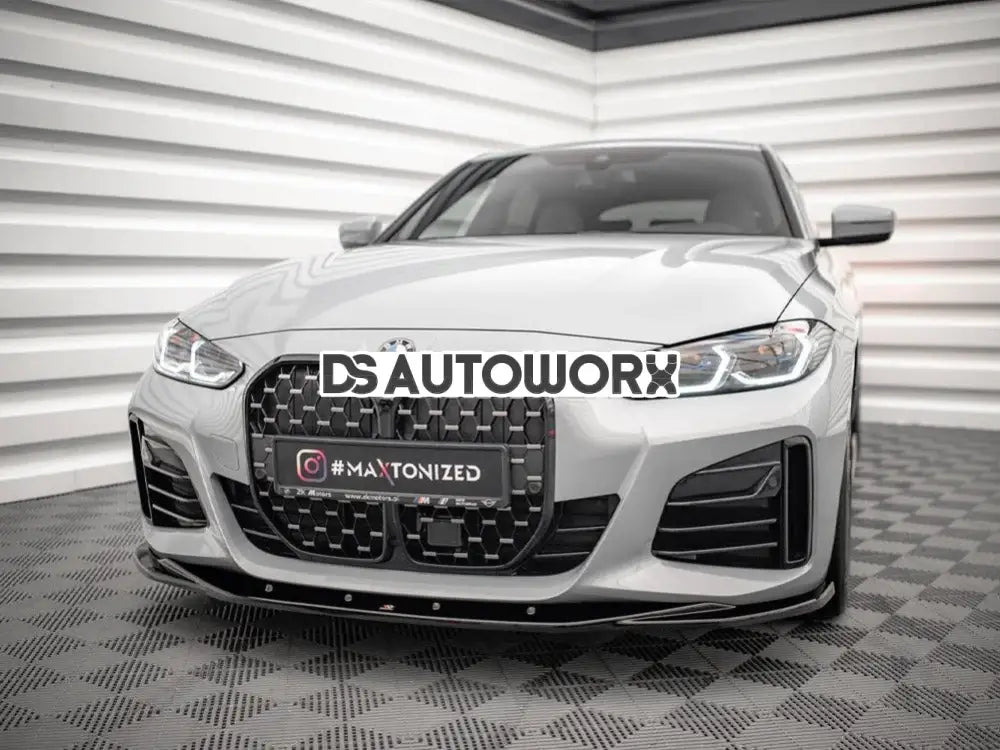 Maxton Design Front Splitter V.3 BMW 4-Series Gran Coupe M-Pack G26 Secondary image