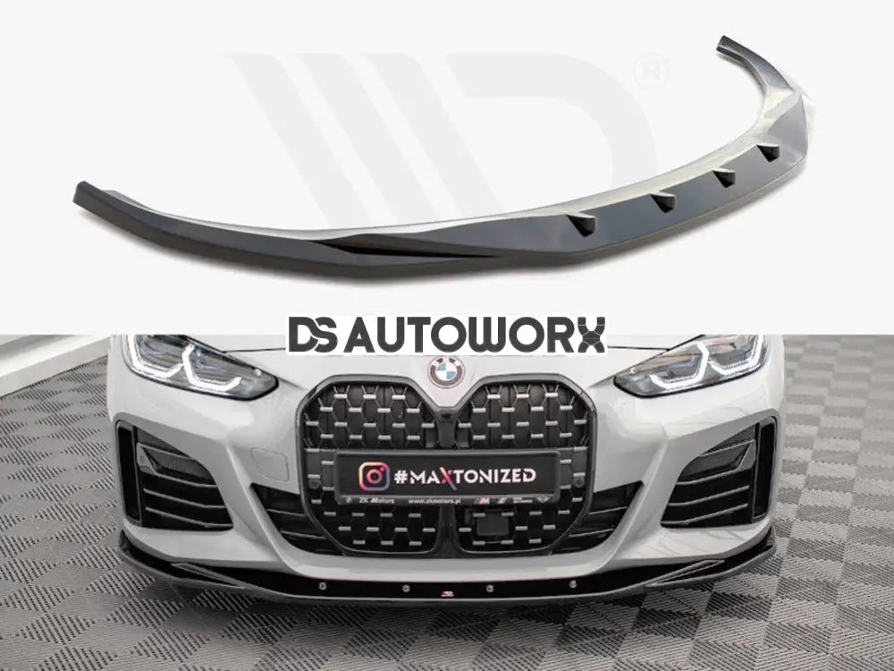 Maxton Design Front Splitter V.3 BMW 4-Series Gran Coupe M-Pack G26 Main image