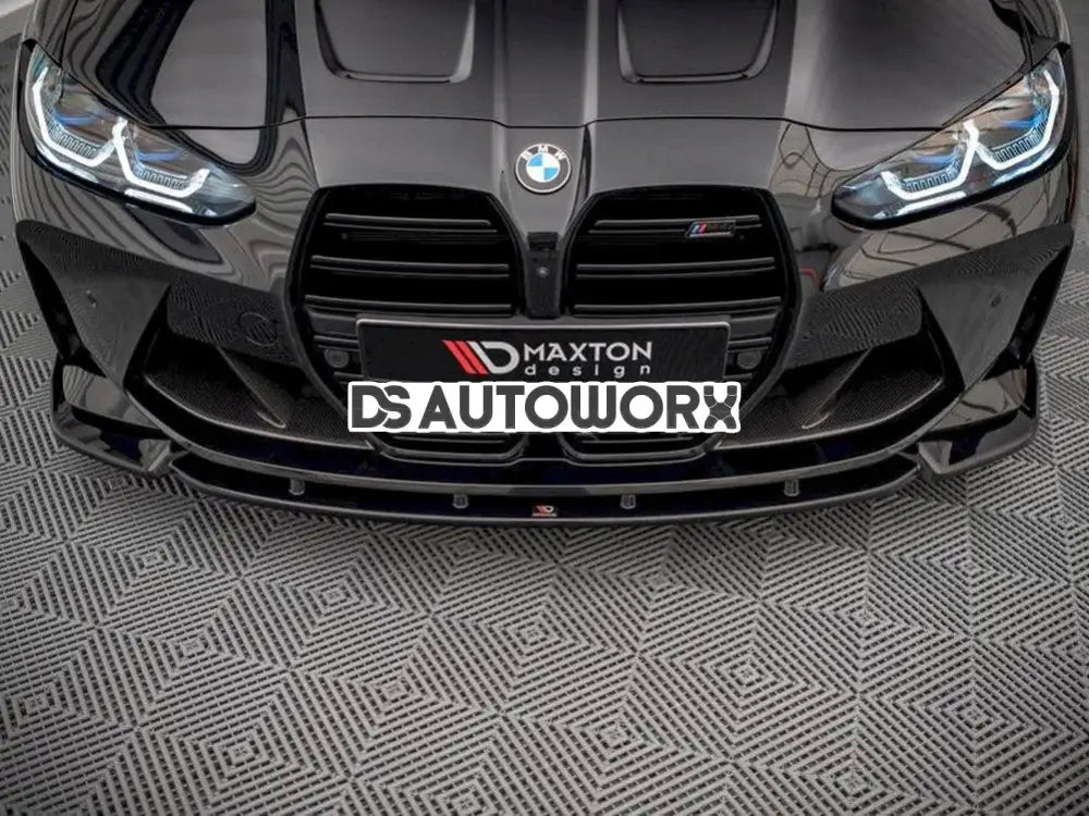 Maxton Design Front Splitter V.3 BMW M4 G82 2021-