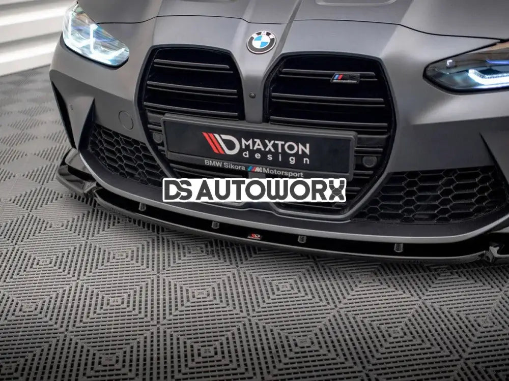 Maxton Design Front Splitter V.3 BMW M4 G82 2021-
