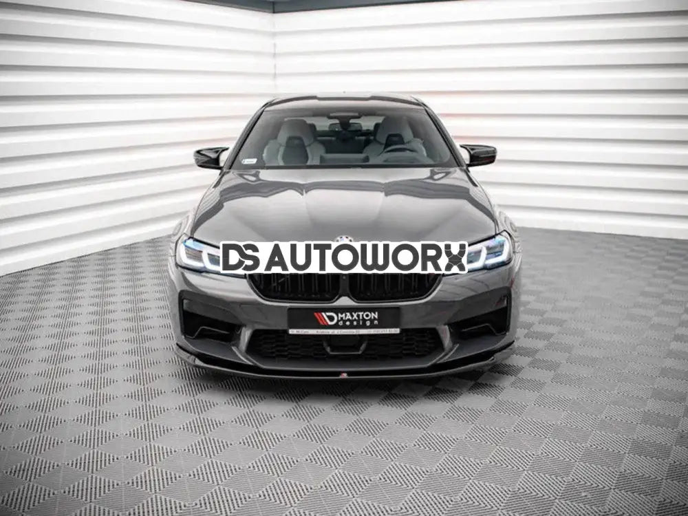 Maxton Design Front Splitter V.3 BMW M5 F90 Facelift 2020-