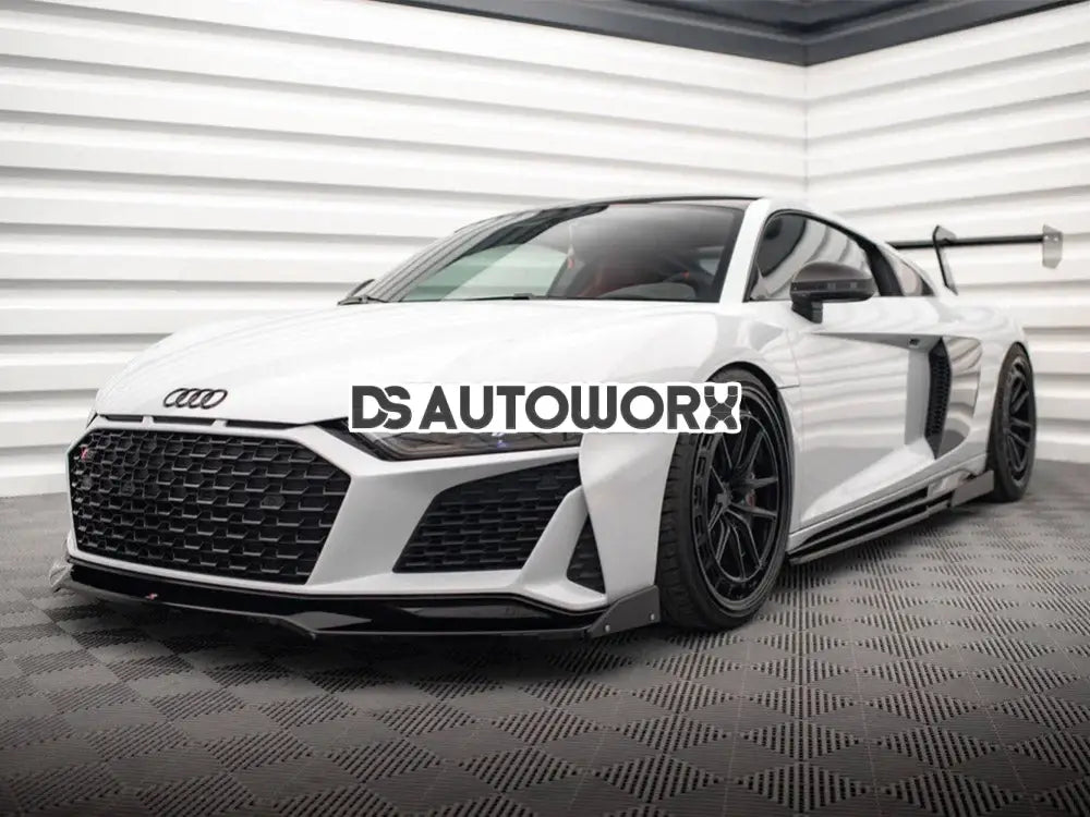Maxton Design Front Splitter V.3 + Flaps Audi R8 Mk2 Facelift Secondary image