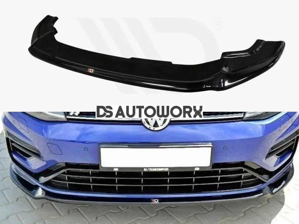 Maxton Design Front Splitter V.3 Volkswagen Golf R 7.5 2017-19 Main image