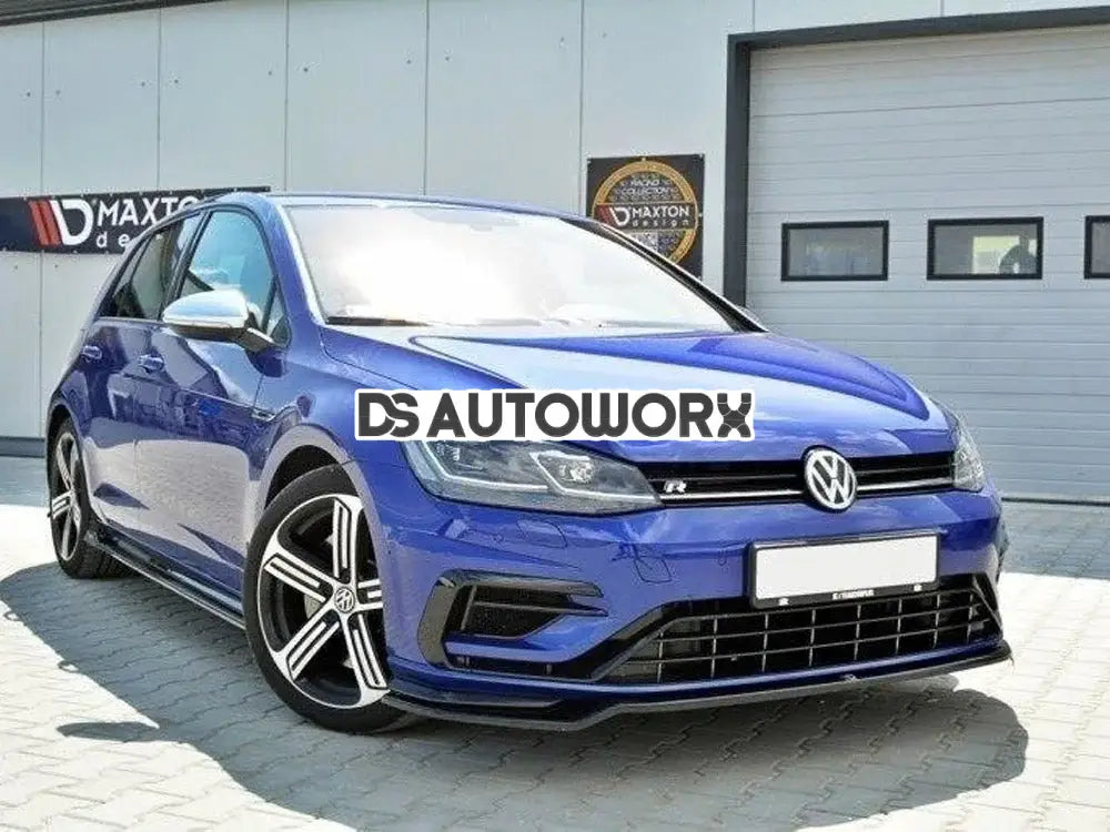 Maxton Design Front Splitter V.3 Volkswagen Golf R 7.5 2017-19