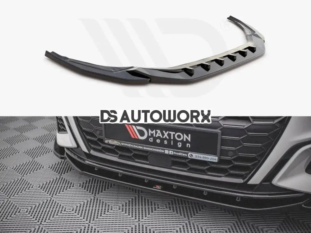 Maxton Design Front Splitter V.4 Audi S3 A3 S-line 8Y 2020-