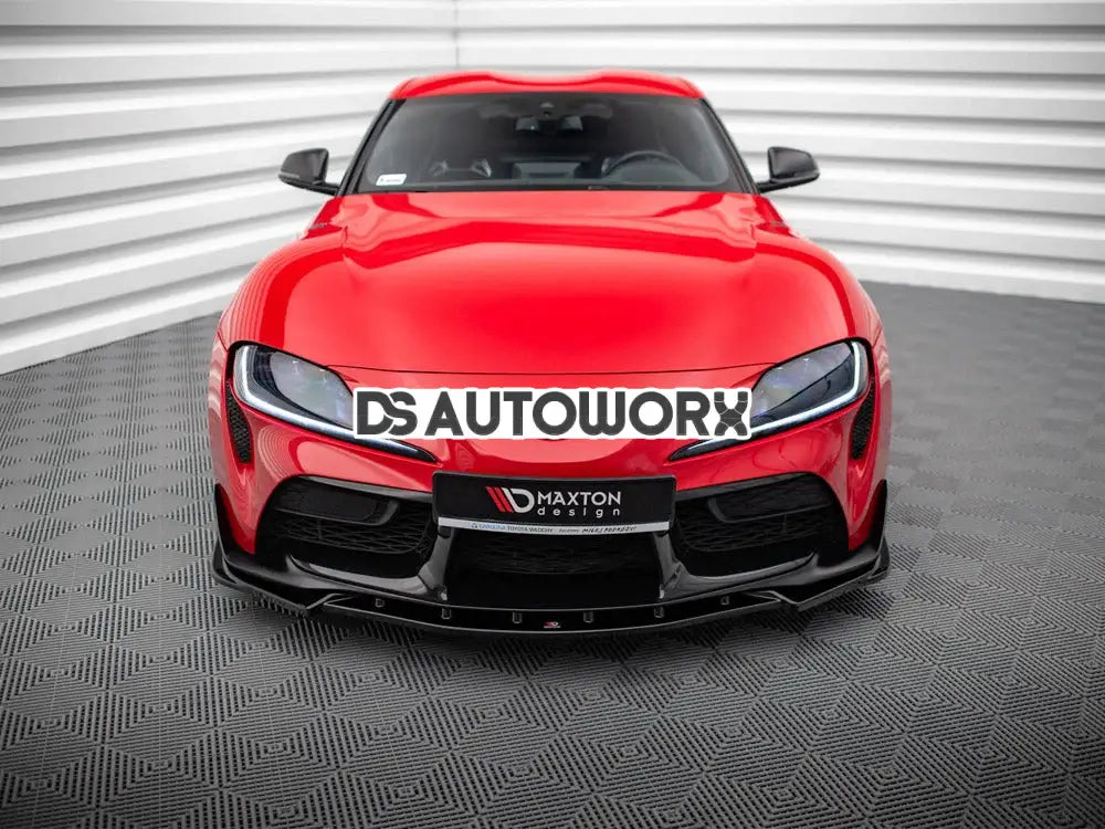 Maxton Design Front Splitter V.4 Toyota Supra MK5 2019- Secondary image