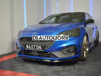 Maxton Design Front Splitter V.5 Ford Focus MK4 ST ST-Line