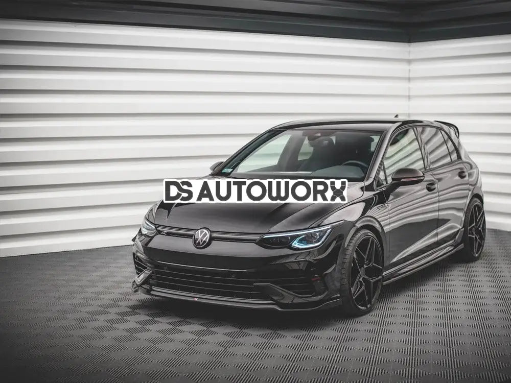 Maxton Design Front Splitter V.6 Volkswagen Golf R MK8 20- Secondary image