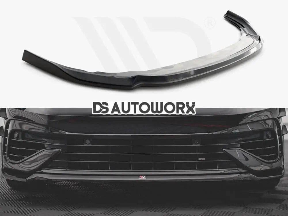 Maxton Design Front Splitter V.6 Volkswagen Golf R MK8 20- Main image