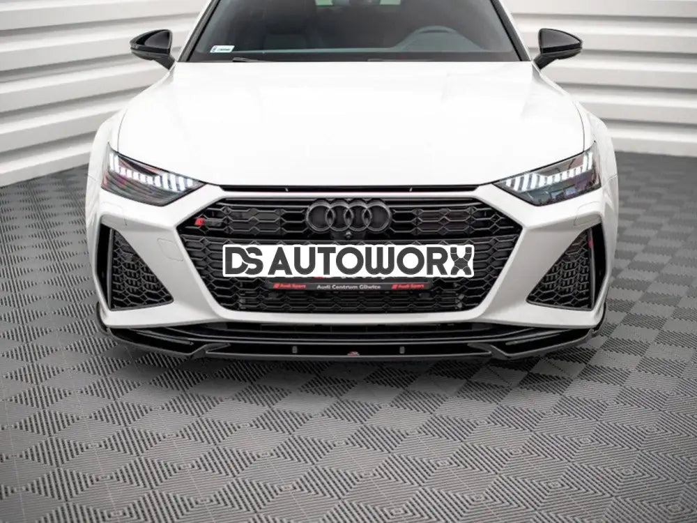 Maxton Design Front Splitter V1 Audi RS6 C8 RS7 C8 2019- Secondary image