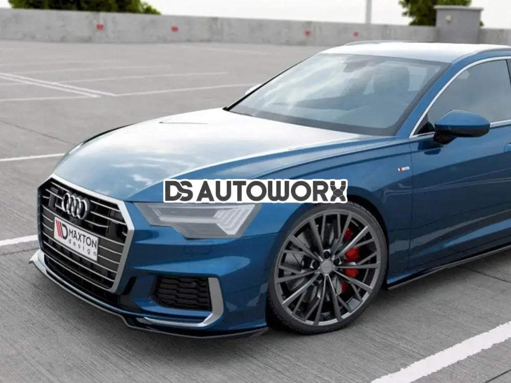Maxton Design Front Splitter V1 Audi S6 A6 S-line C8 2019- Secondary image