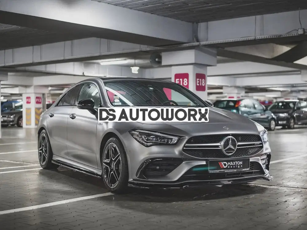 Maxton Design Front Splitter V1 Mercedes-amg CLA 35 AERO C118 2019- Secondary image