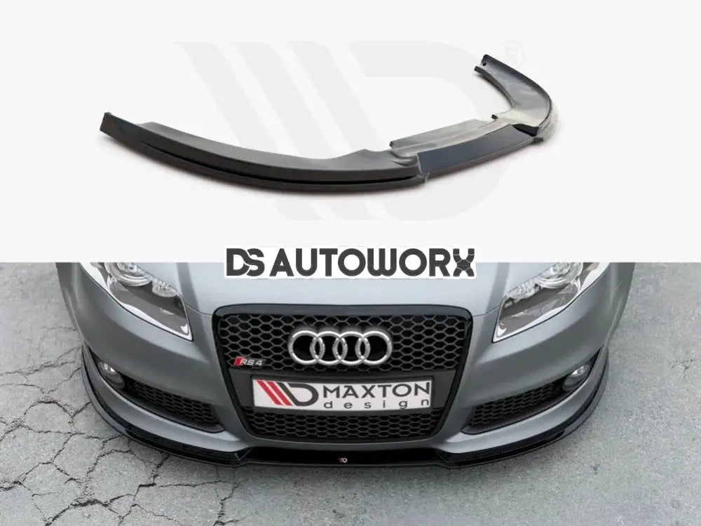 Maxton Design Front Splitter V1AUDI RS4 B7 06-08 Main image