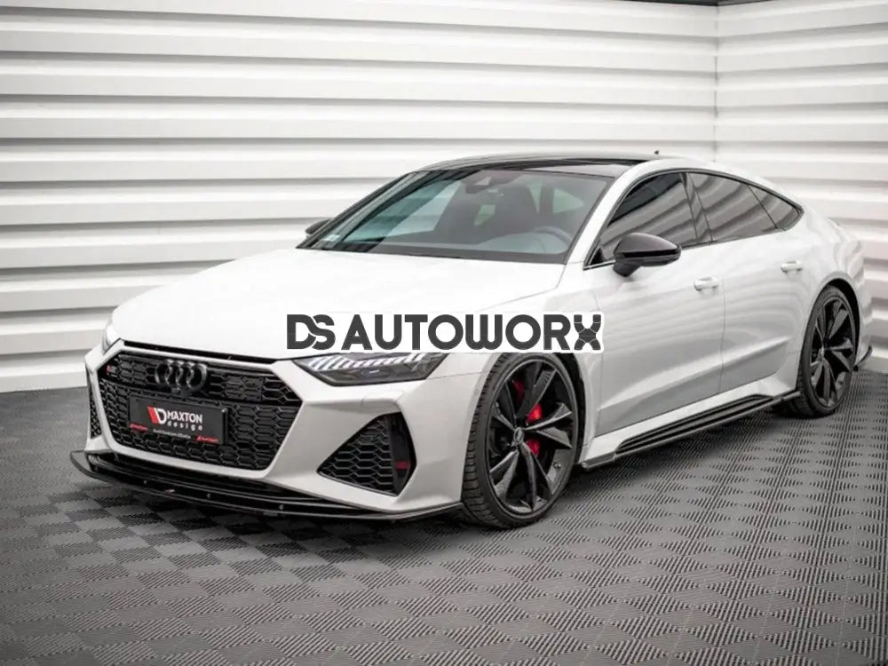 Maxton Design Front Splitter V2 Audi RS6 C8 RS7 C8 2019- Secondary image