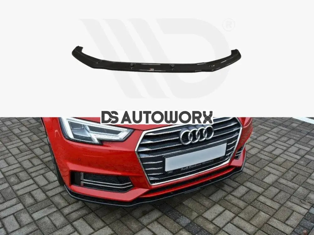 Maxton Design Front Splitter V2 Audi S4 A4 S-line B9 Main image