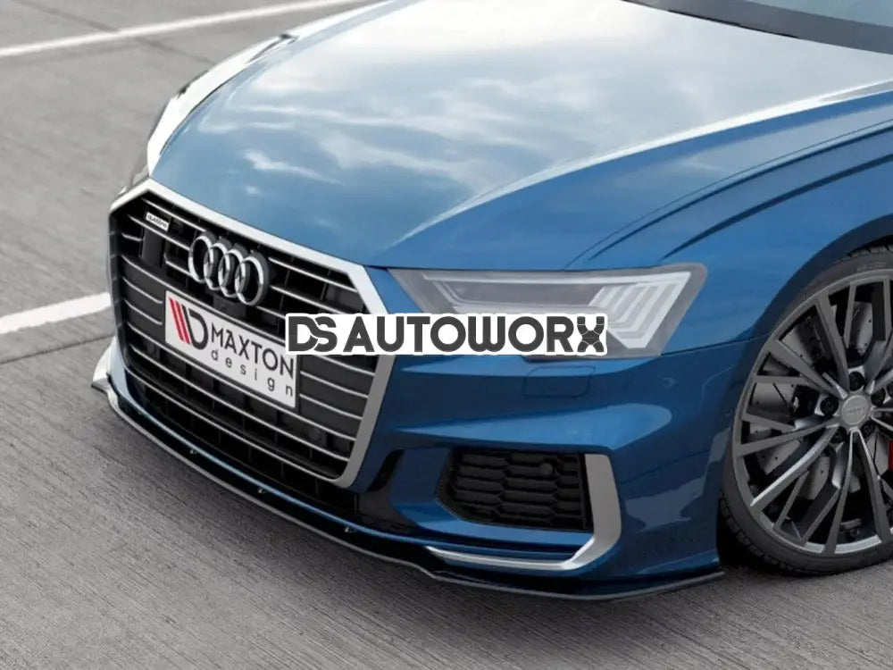Maxton Design Front Splitter V2 Audi S6 A6 S-line C8 2019- Secondary image