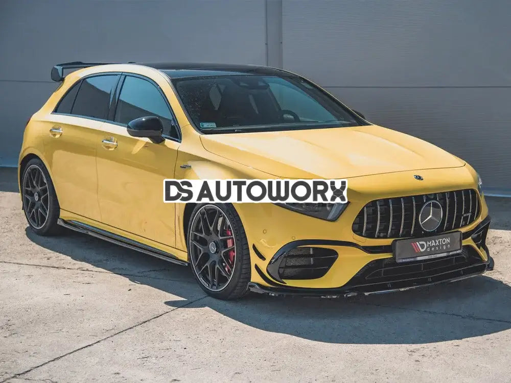 Maxton Design Front Splitter V2 Mercedes-amg A45 S W177 2019- Secondary image