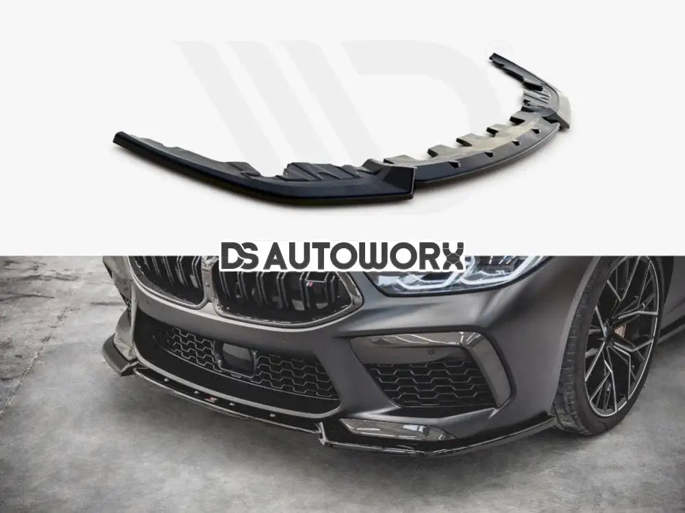 Maxton Design Front Splitter V3 BMW M8 GRAN Coupe F93 2019-