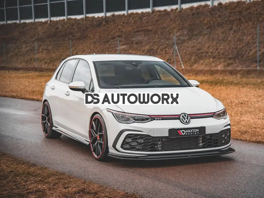 Maxton Design Front Splitter V5 Volkswagen Golf 8 GTI R-line 20- Secondary image