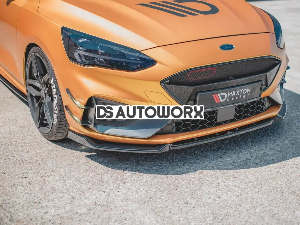 Maxton Design Front Splitter V7 Ford Focus MK4 ST ST-Line