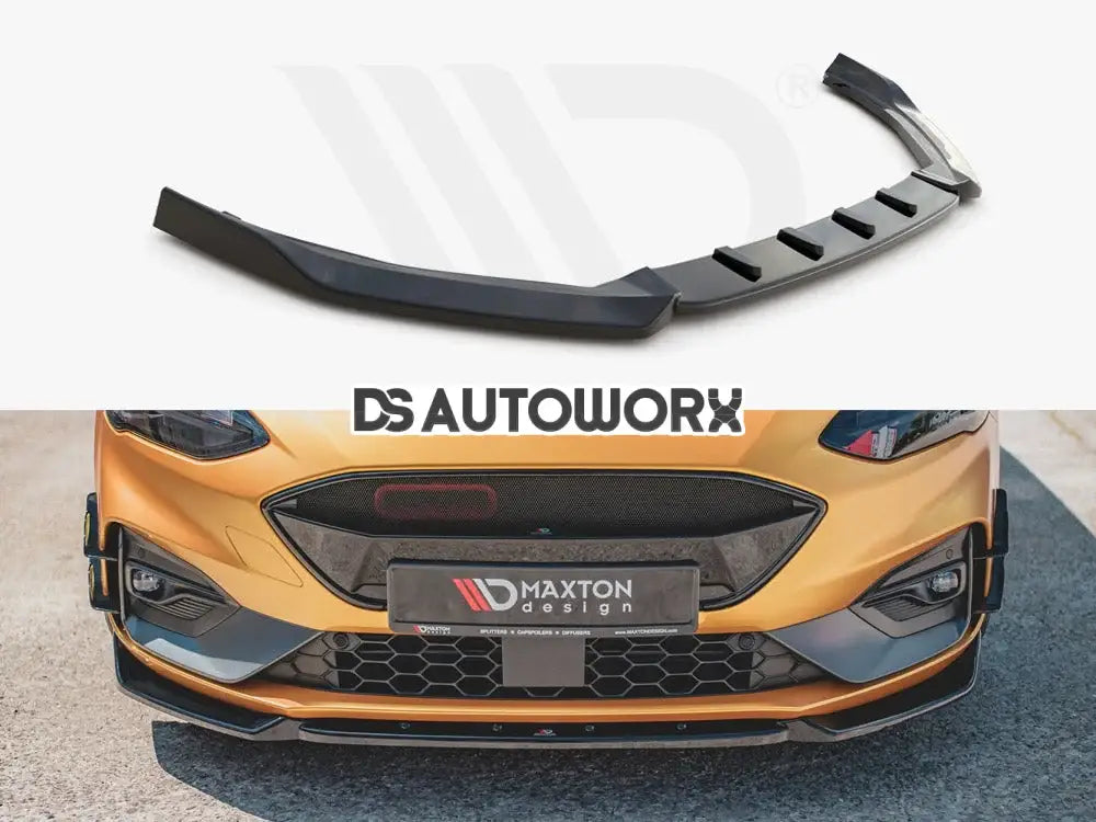 Maxton Design Front Splitter V7 Ford Focus MK4 ST ST-Line