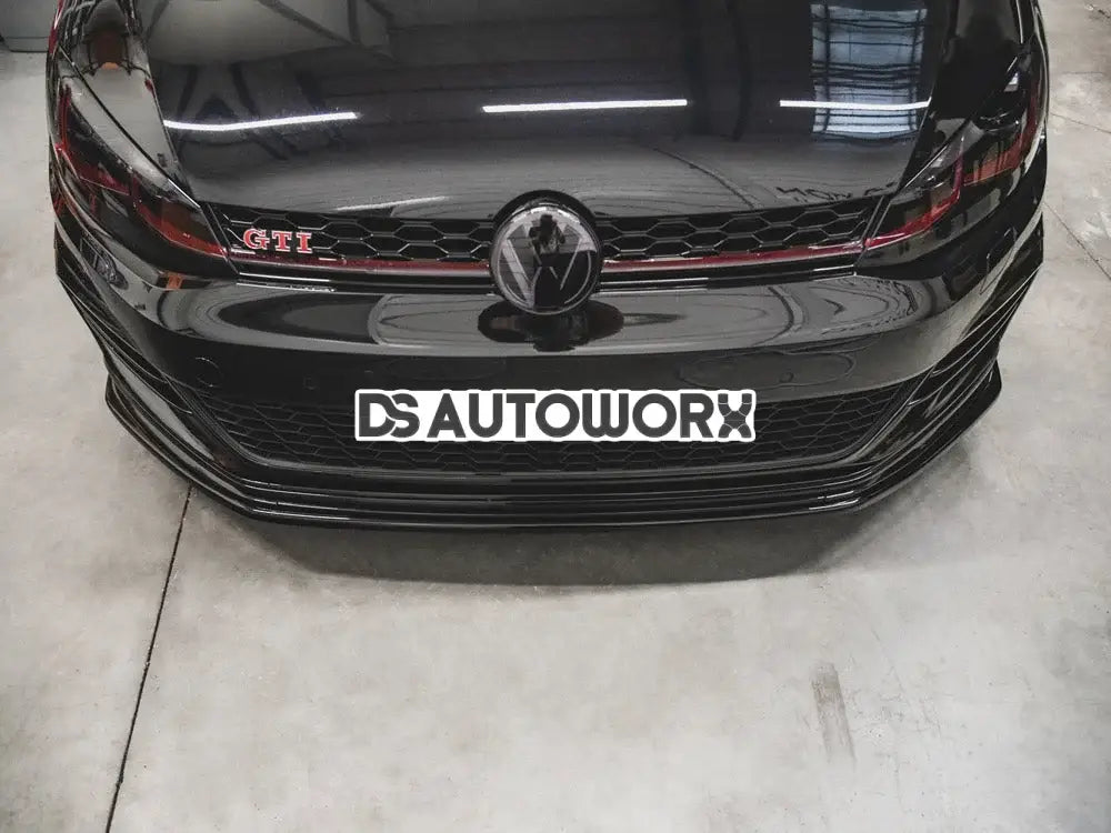 Maxton Design Front Splitter Volkswagen Golf MK7.5 GTI TCR 2019 Secondary image