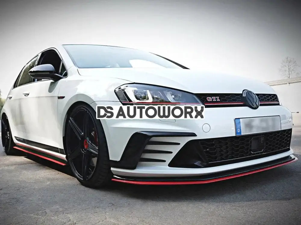 Maxton Design Front Splitter Volkswagen Golf MK7 GTI Clubsport 16-17 Secondary image