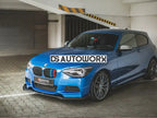 Maxton Design Racing Durability Front Splitter +flaps BMW 1-Series M135i F20 11-15