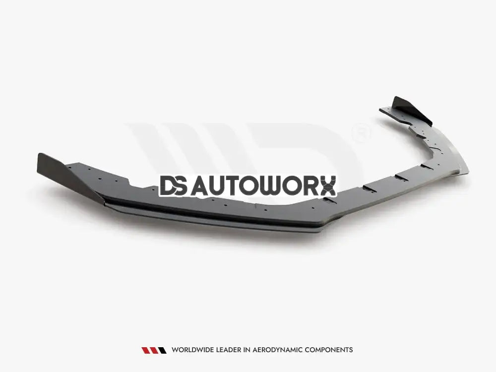 Maxton Design Racing Durability Front Splitter +flaps Ford Focus RS MK3 01-18