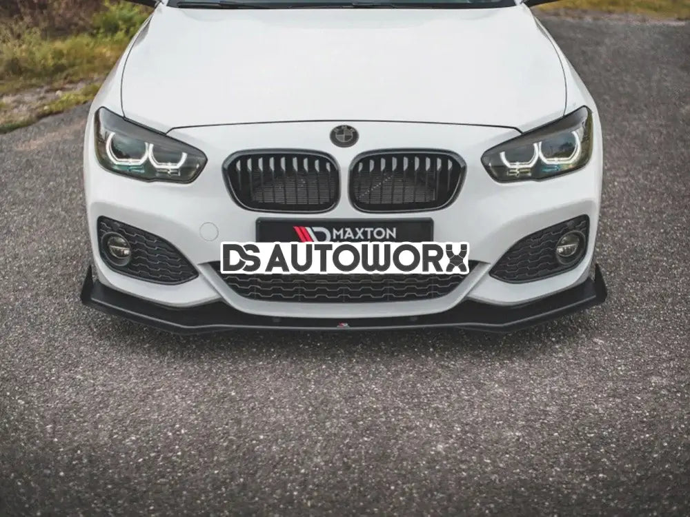 Maxton Design Racing Durability Front Splitter V3 +flaps BMW 1-Series F20 M-pack Facelift M140I 15-19 Secondary image