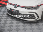 Maxton Design Racing Durability Front Splitter Volkswagen Golf 8 GTI R-line 20-