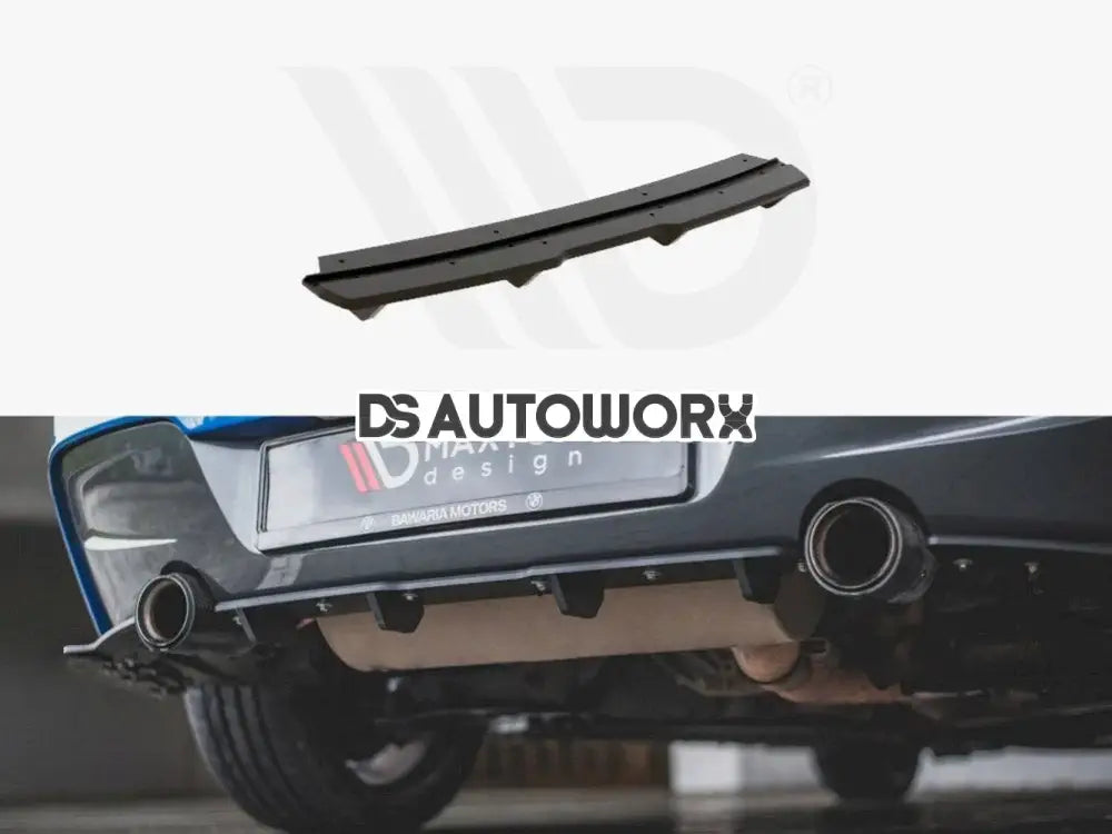 Maxton Design Racing Durability Rear Diffuser BMW 1-Series M135i F20 11-15 Main image