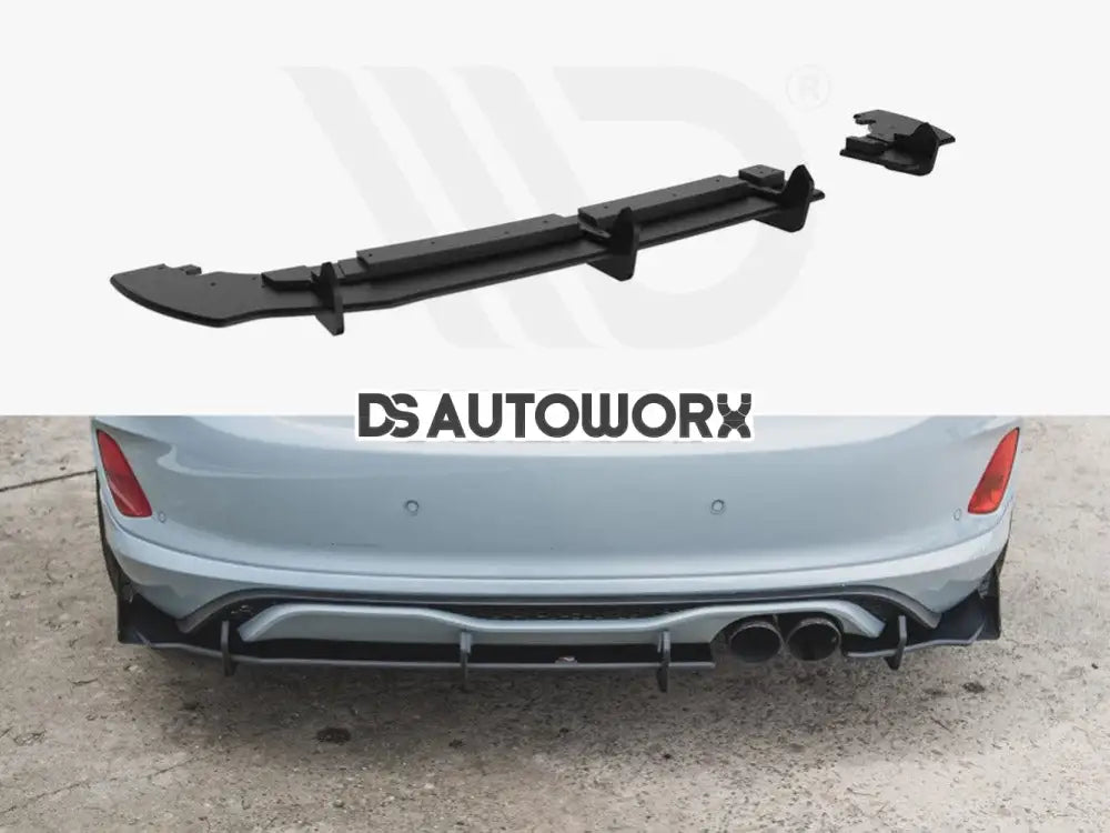 Maxton Design Racing Durability Rear Diffuser Ford Fiesta MK8 ST 2018- Main image