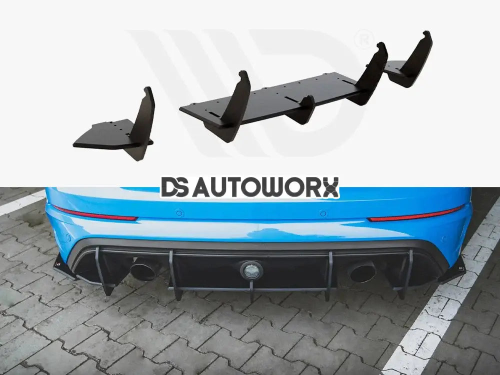 Maxton Design Racing Durability Rear Diffuser Ford Focus RS MK3 01-18 Main image