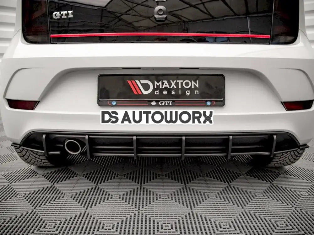 Maxton Design Racing Durability Rear Diffuser Volkswagen UP GTI 2018-