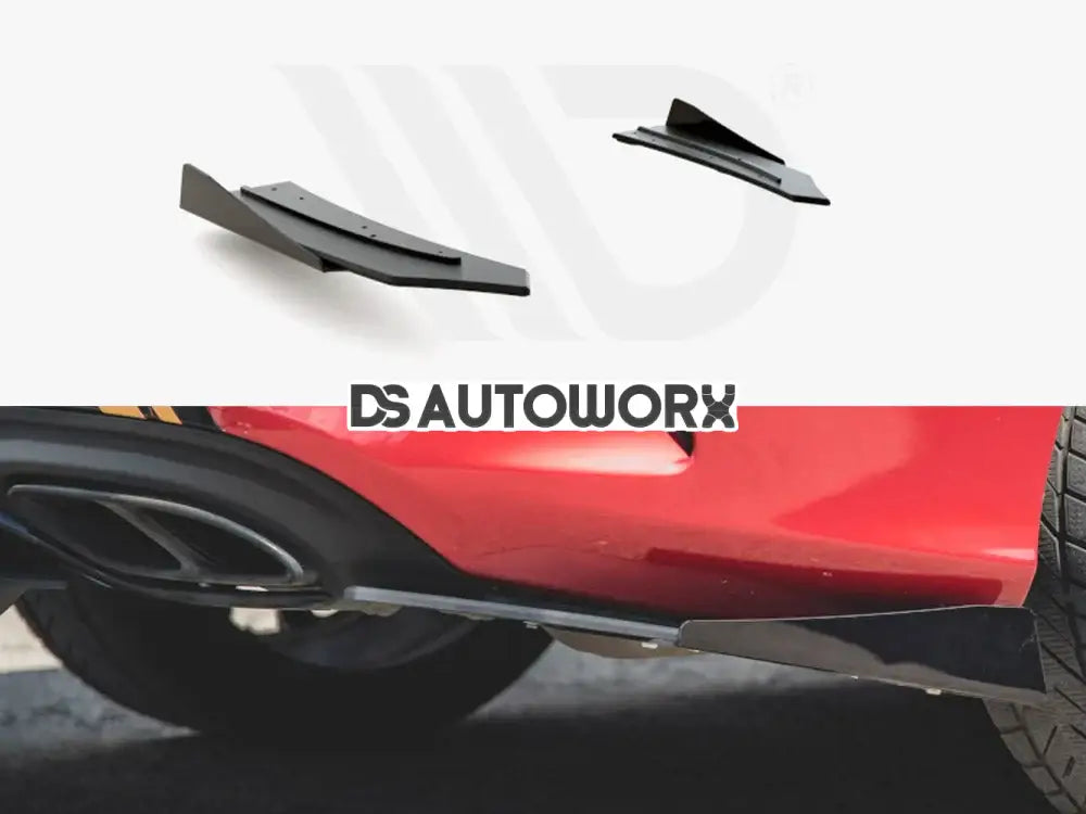 Maxton Design Racing Durability Rear Side Splitters +flaps Mercedes-amg C43 Coupe C205 2016- Main image