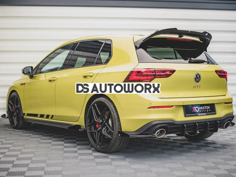 Maxton Design Racing Durability Rear Side Splitters +flaps Volkswagen Golf 8 GTI Clubsport 20- Secondary image