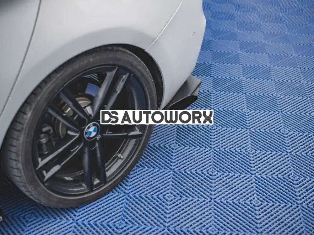 Maxton Design Racing Durability Rear Side Splitters V2 +flaps BMW 1-Series F20 M140I 15-19 Secondary image