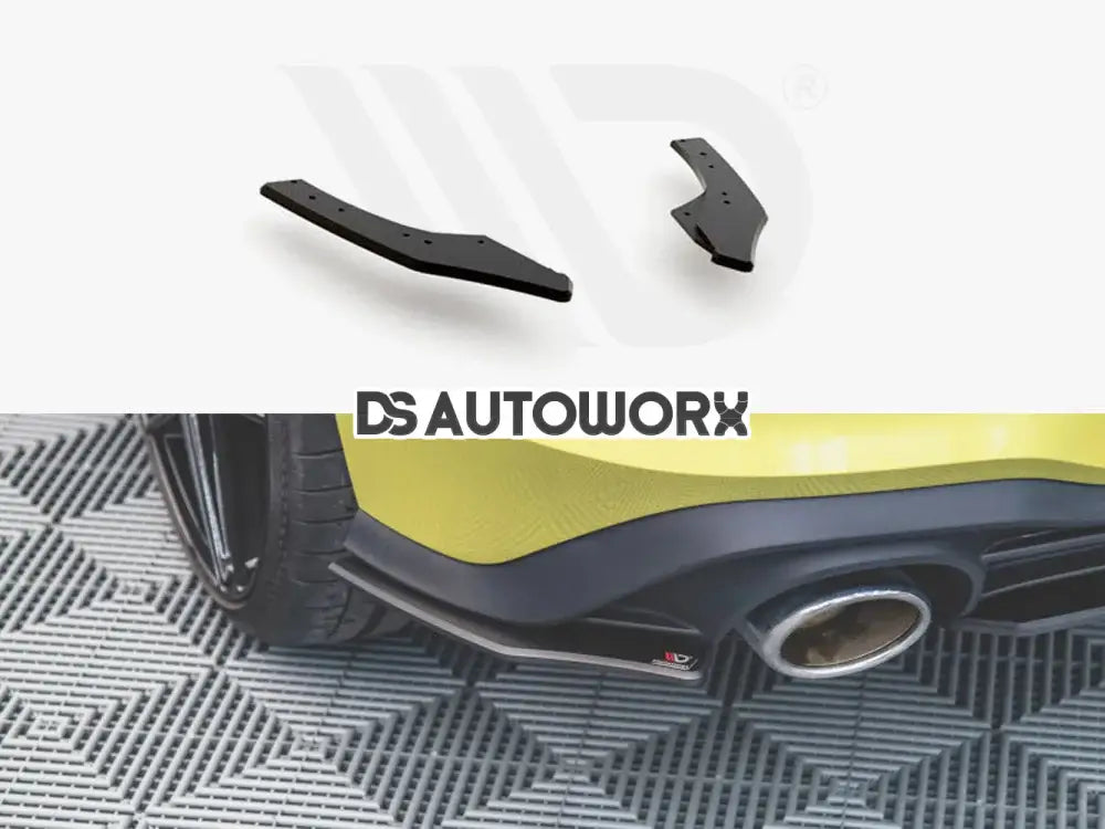 Maxton Design Racing Durability Rear Side Splitters Volkswagen Golf 8 GTI Clubsport 20- Main image