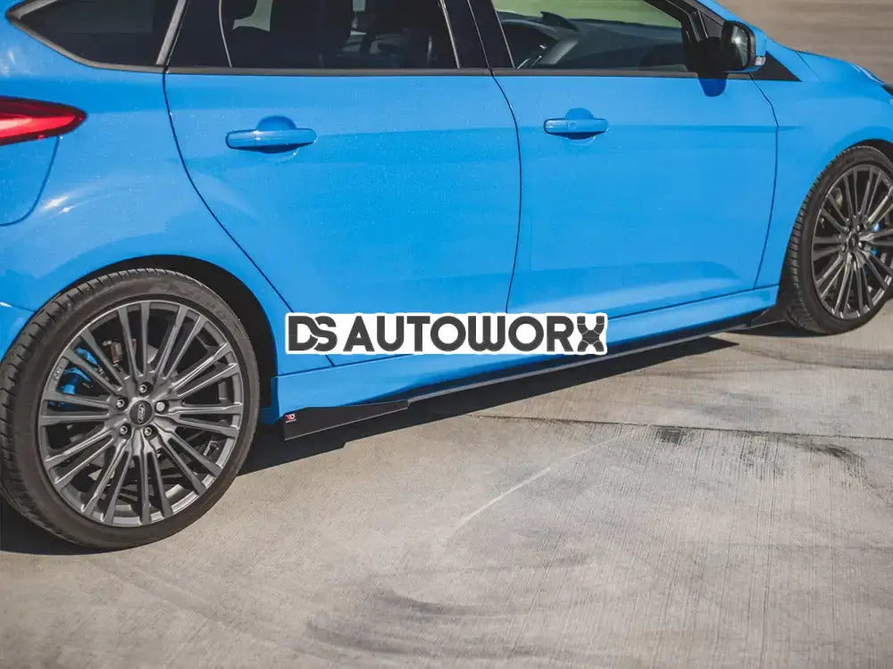 Maxton Design Racing Durability Side Skirts Diffusers +flaps Ford Focus RS MK3 01-18