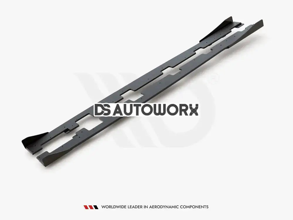 Maxton Design Racing Durability Side Skirts Diffusers +flaps Ford Focus RS MK3 01-18