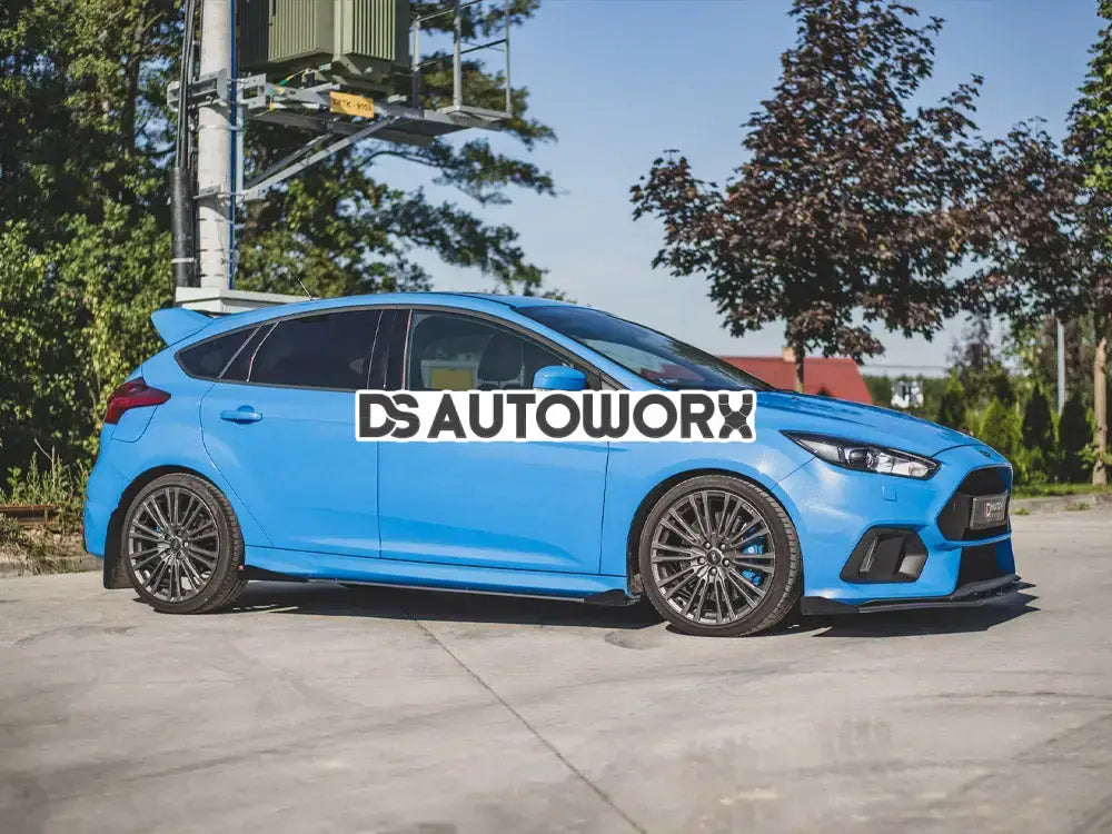 Maxton Design Racing Durability Side Skirts Diffusers +flaps Ford Focus RS MK3 01-18