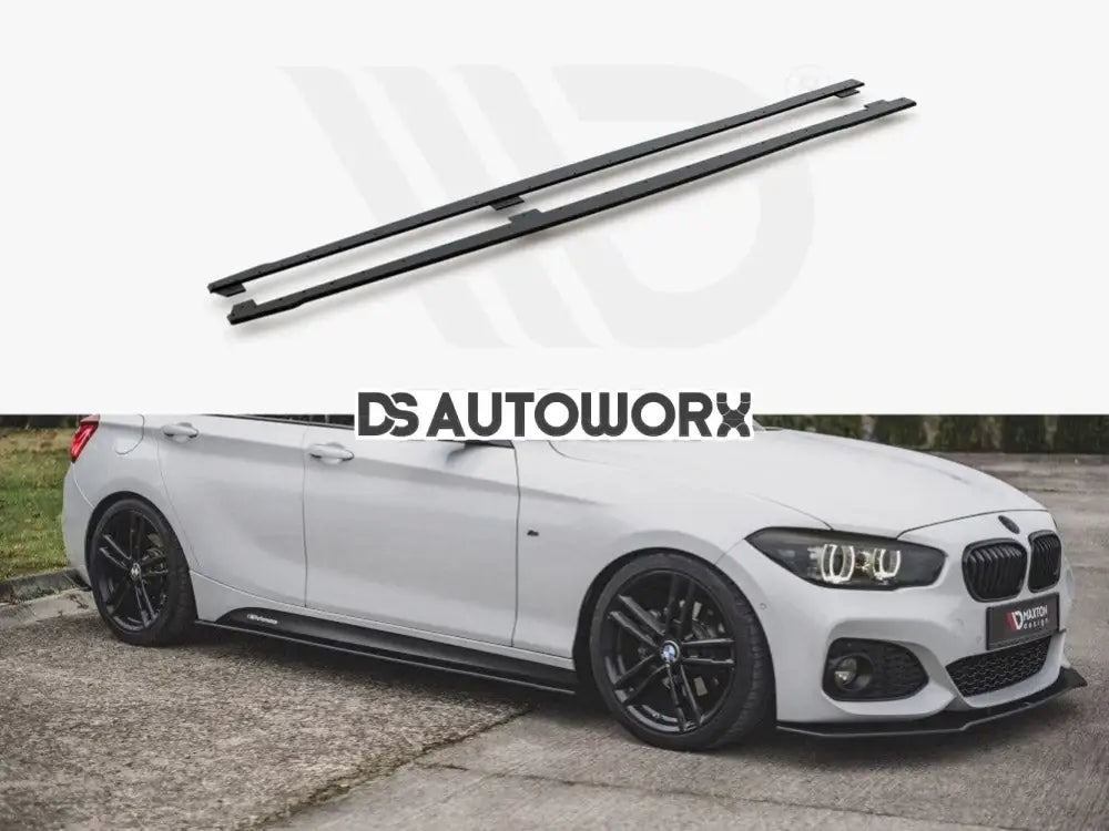 Maxton Design Racing Durability Side Skirts Diffusers V2 BMW 1-Series F20 M135I M140I M-pack 15-19 Main image