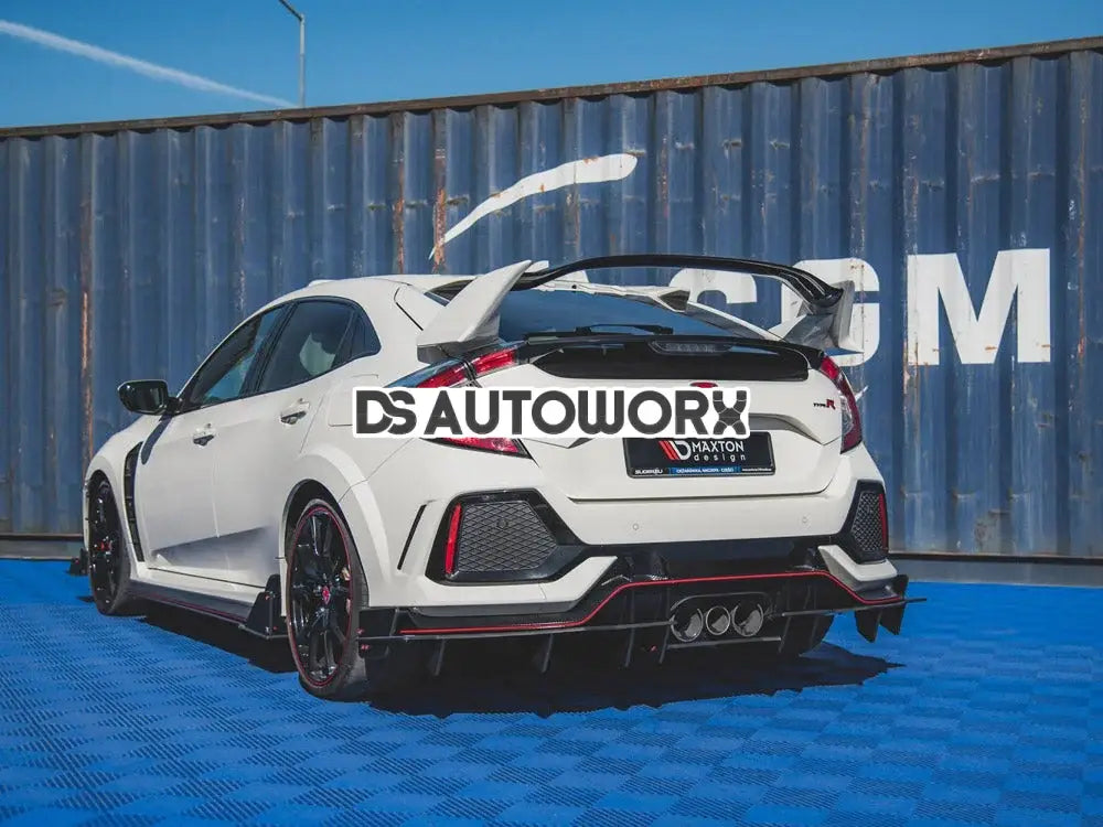 Maxton Design Maxton Racing Rear Valance Honda Civic X Type R 2017- Secondary image