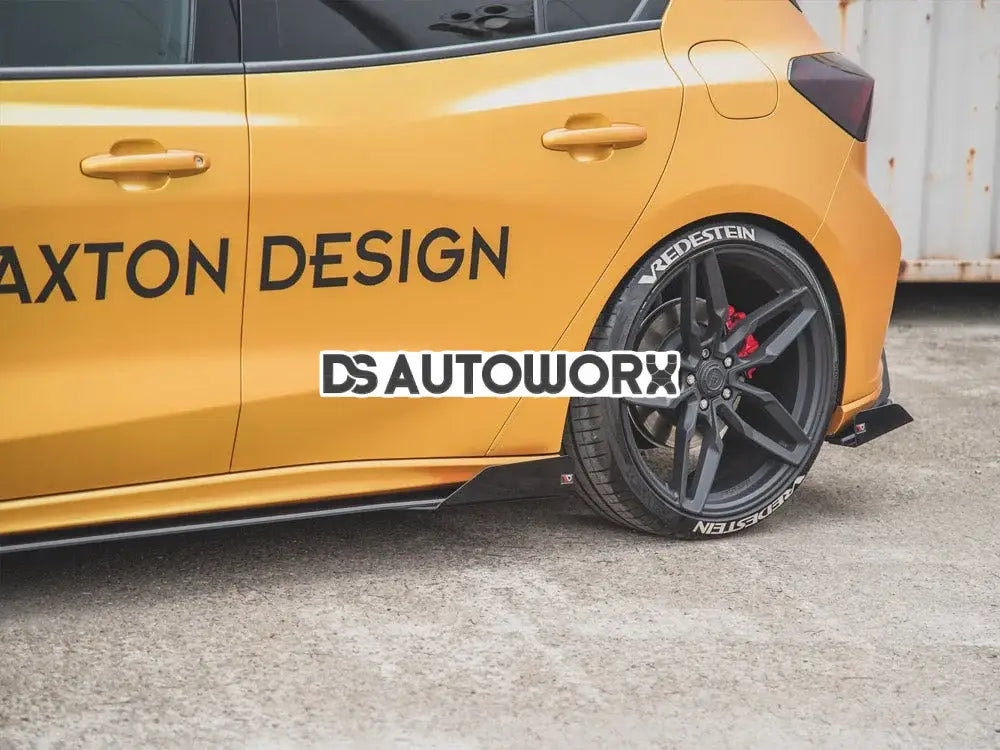 Maxton Design Maxton Racing Side Skirt Splitters +flaps Ford Focus MK4 ST MK4 ST Line 2019-