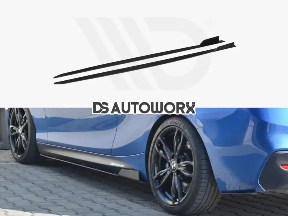 Maxton Design Racing Side Skirts Diffusers BMW 1-Series F21 M135I M140I M-pack 2011-19 Main image