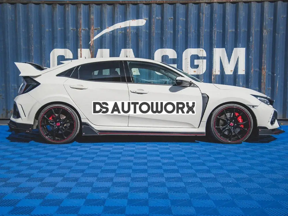 Maxton Design Maxton Racing Side Skirts Diffusers Honda Civic X Type-r 2017 - UP