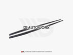 Maxton Design Racing Side Skirts Diffusers V.1 Audi RS3 8V Facelift Sportback 2017-20